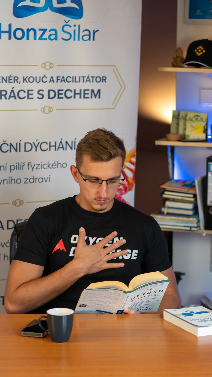 Honza Šilar čte knihu The Oxygen Advantage od Patricka McKeowna